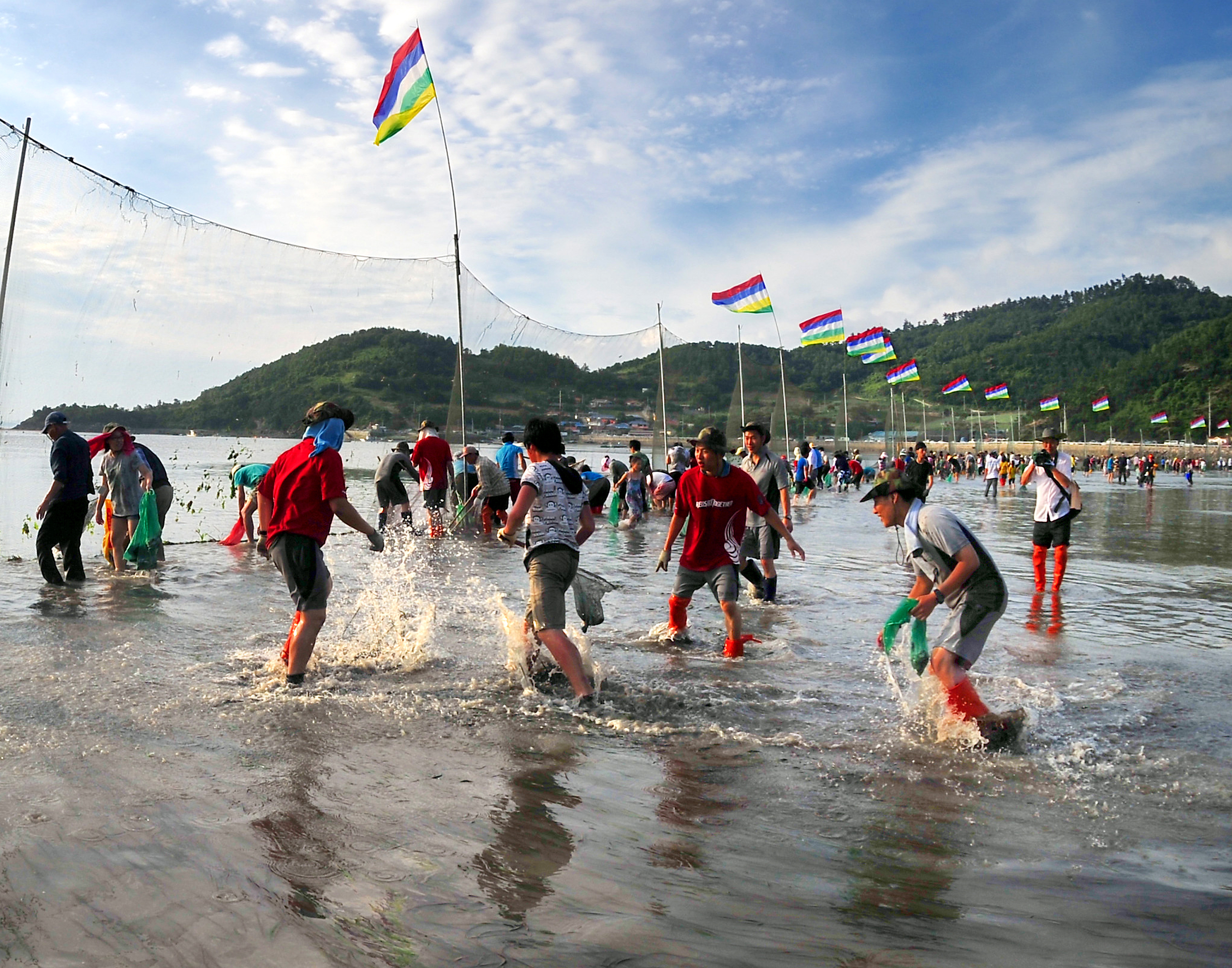 2012 진도 관광사진 전국 공모전 가작 (고기잡이 체험) 이미지