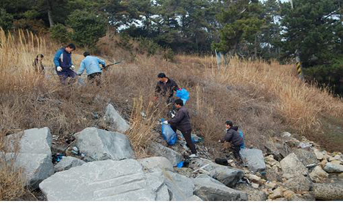 청정 진도 가꾸기 위해 환경 정화 활동 실시 이미지