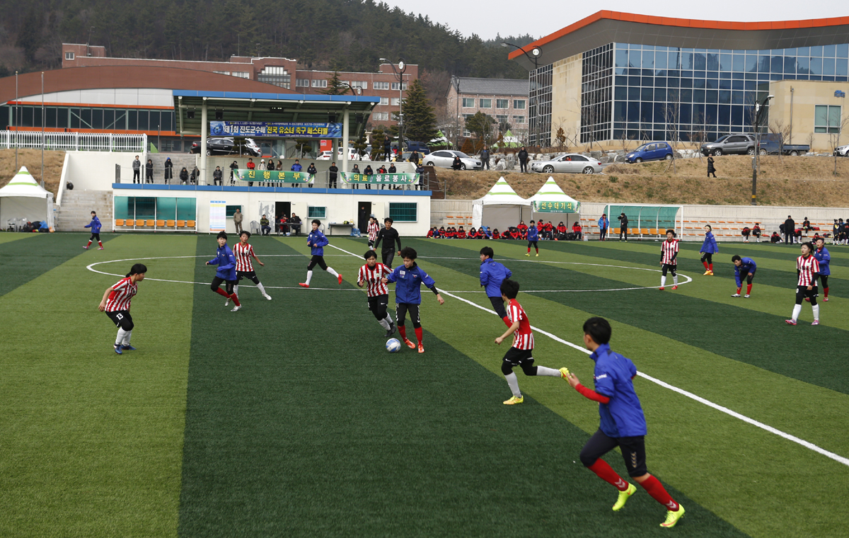 제1회 진도군수배 전국 유소녀 축구 페스티벌 열려 이미지