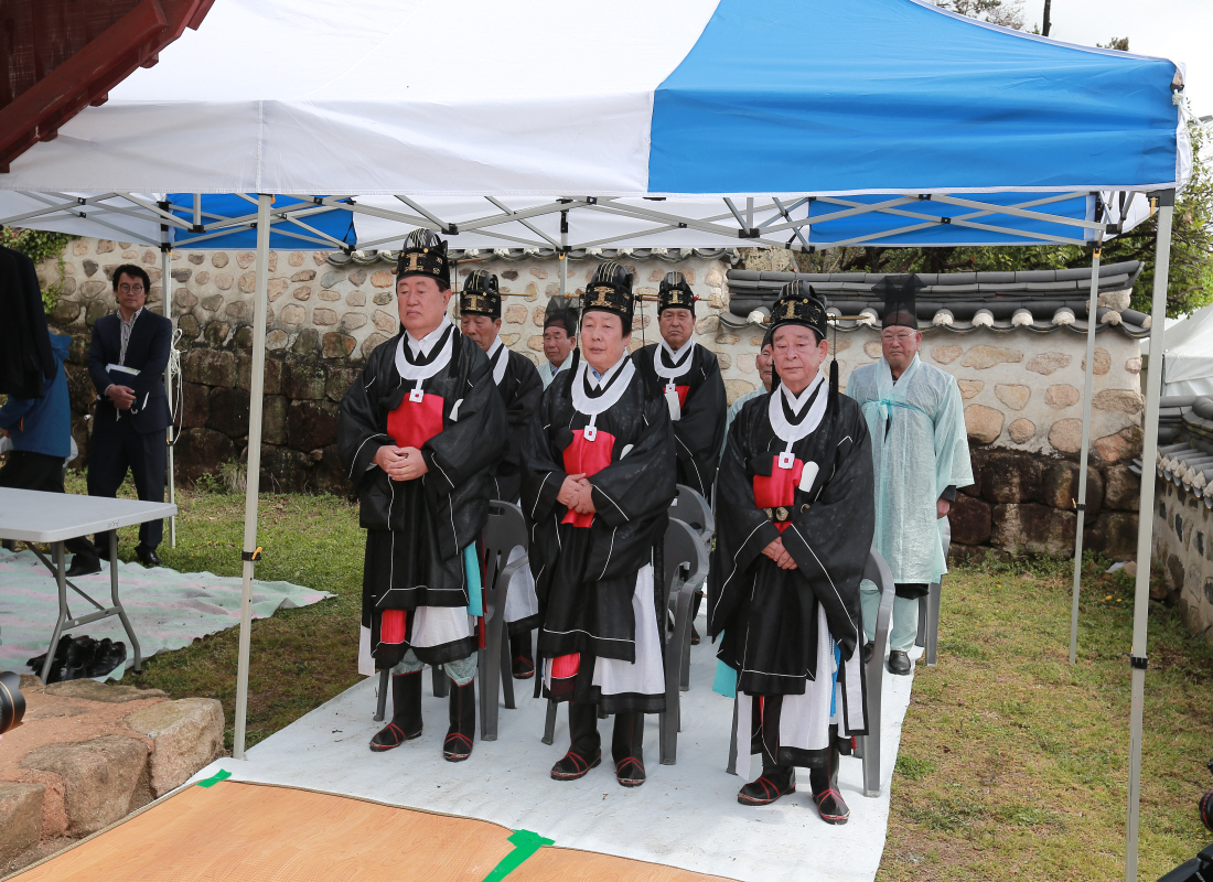 진도신비의바닷길축제 뽕할머니 제례 이미지