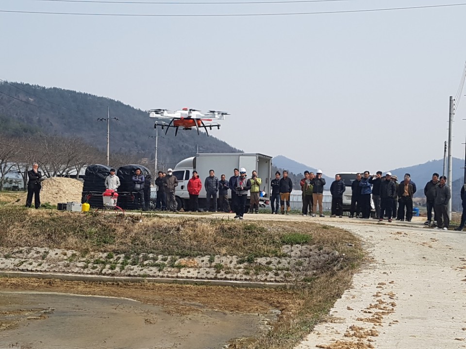 진도군 농업인 드론방제 기본교육 실시 이미지