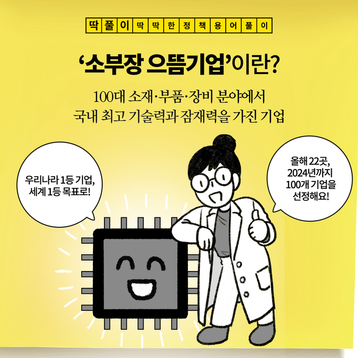 (국민소통실) ‘소부장 으뜸기업’이란? 이미지