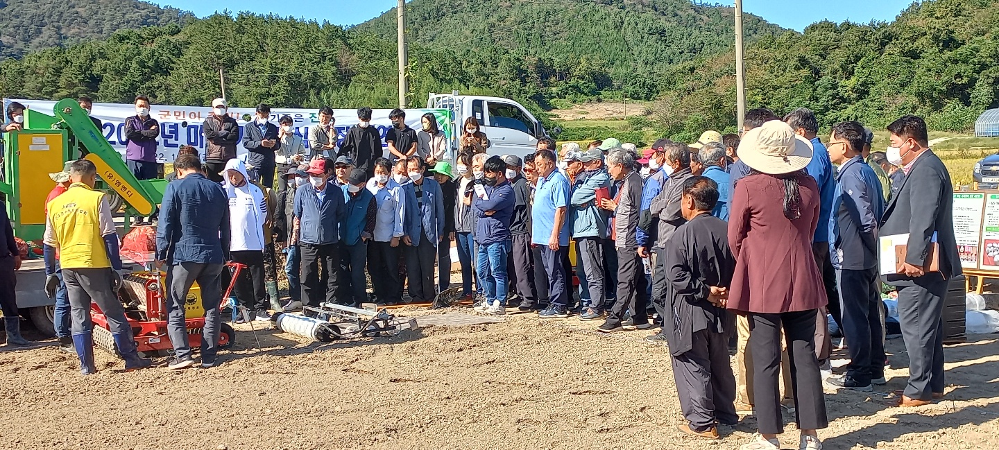 마늘파종, 기계로…진도군, 현장 연시회 개최 이미지