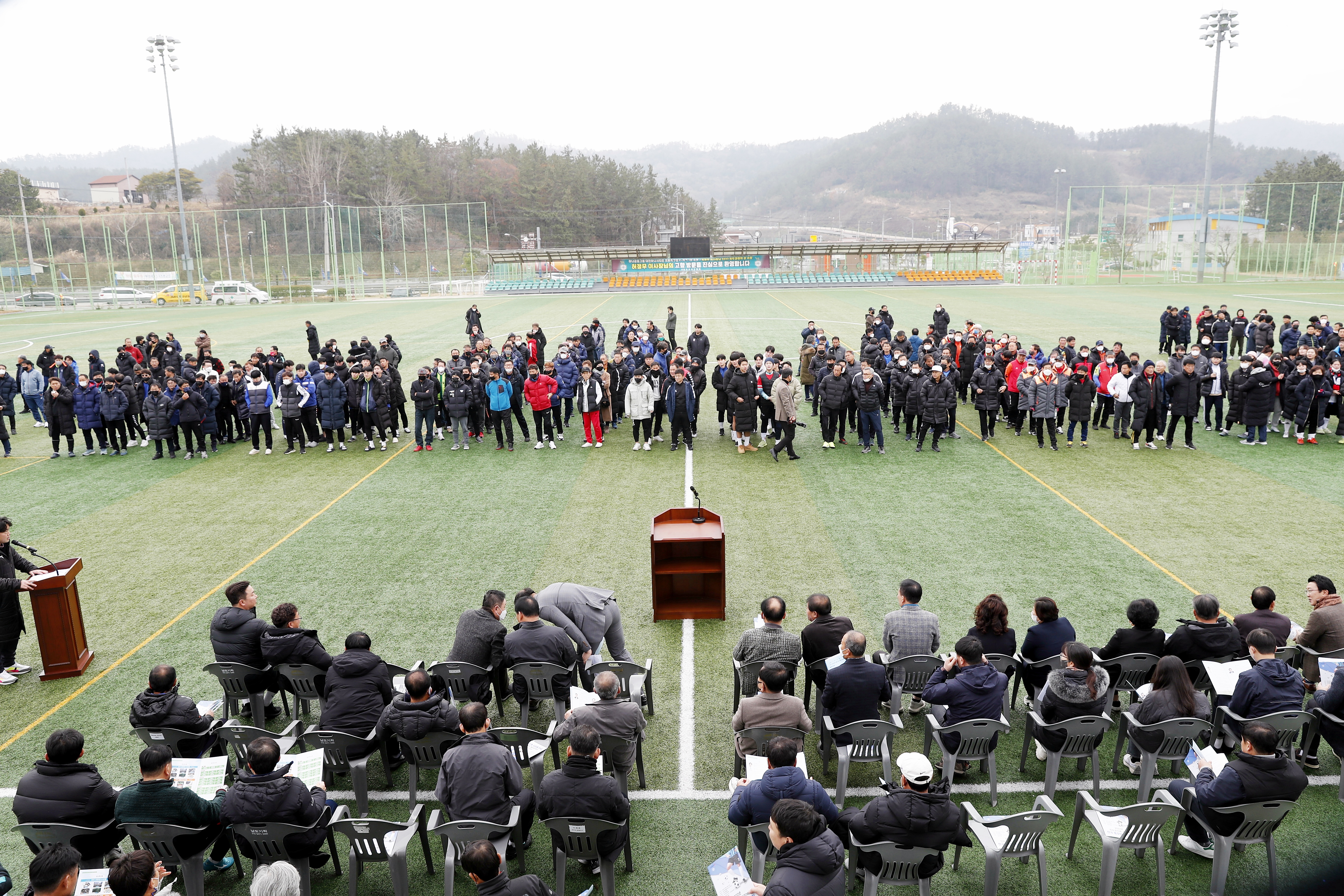 20221210 제1회 진도군의회 의장배 전국 동호인 축구대회 첨부#1